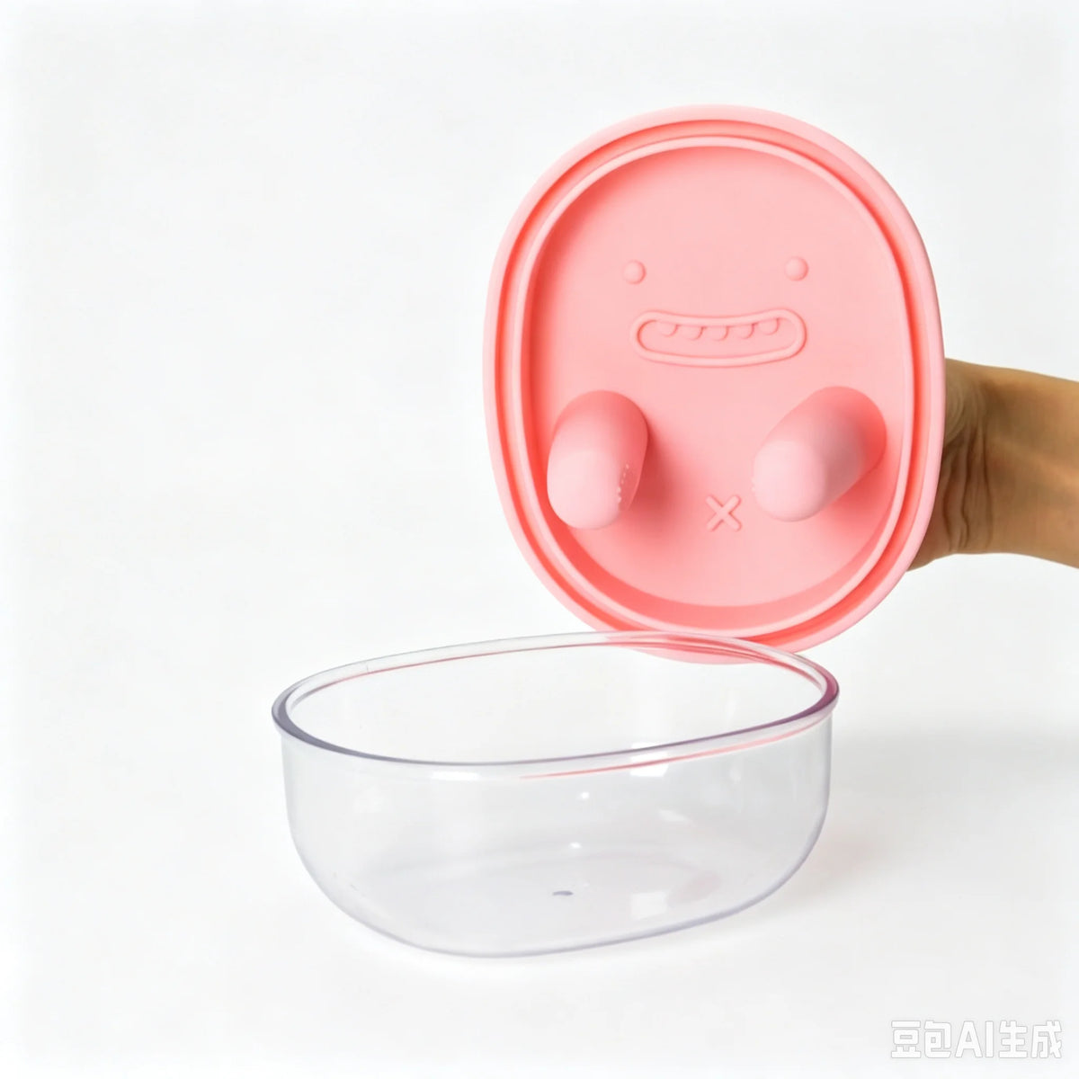 1pcs Creative Lunch Box Hand-Clean & Dirt-Proof Container