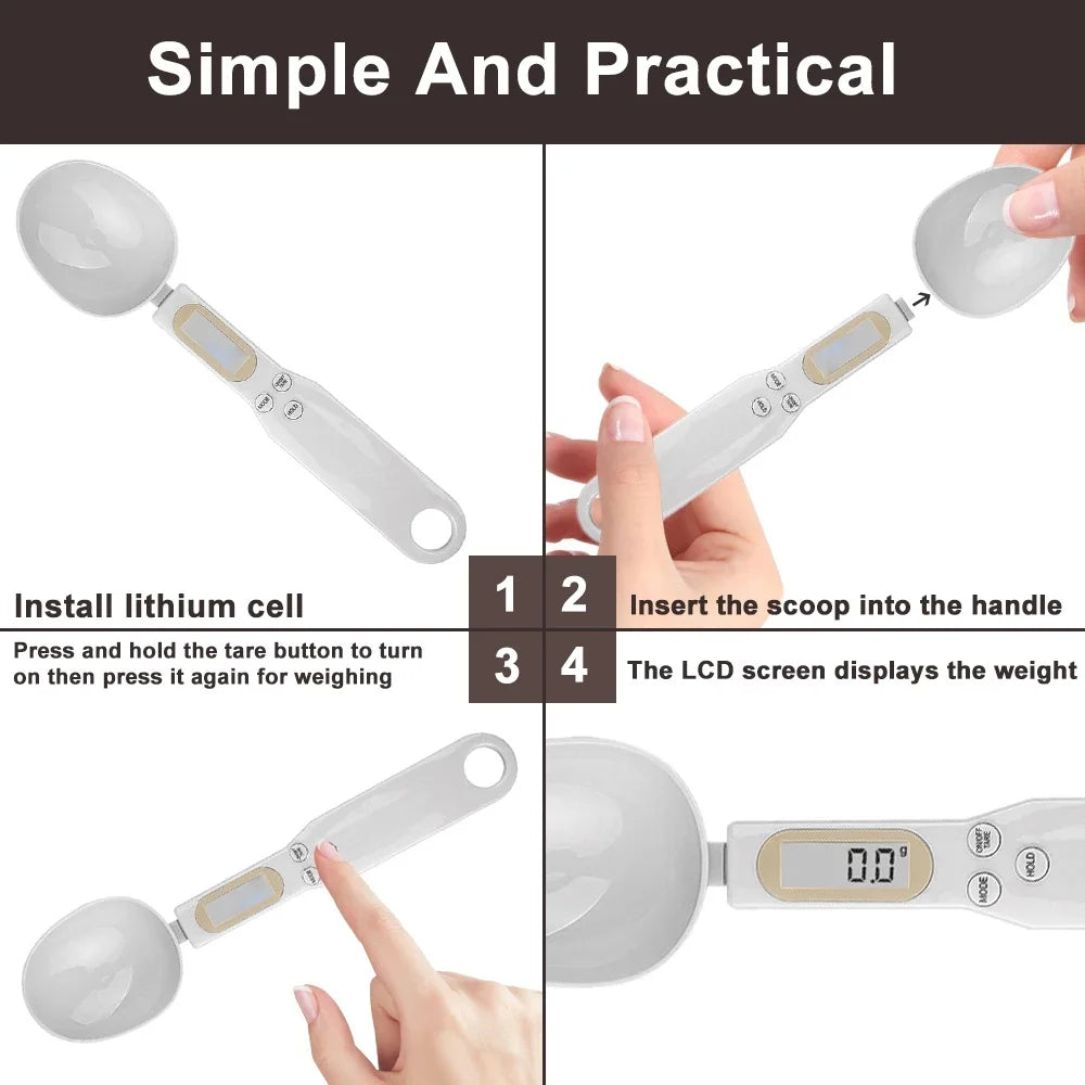 Digital Scale Mini Spoon Scale Lcd Electronic Food