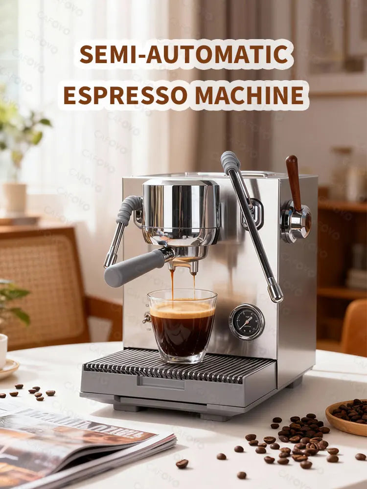 Cafovo E120 9bar Espresso Machine Boiler Ulka Pump