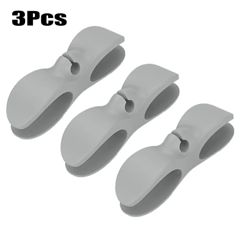 3/1pcs Silicone Cord Winder Holder Clip Organizer Cord