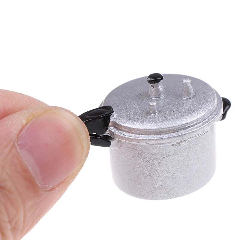 Cooking Utensil Pressure Cooker 12 Scale Dollhouse Miniature