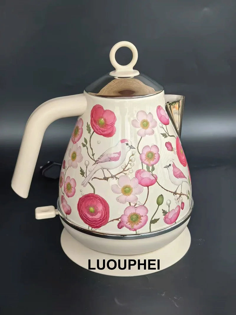 7l Retro Paint Electrc Kettle Temperature Display Boiling