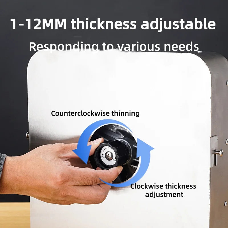 Electric Vegetable Cutter Automatic Feeding Food Processor French