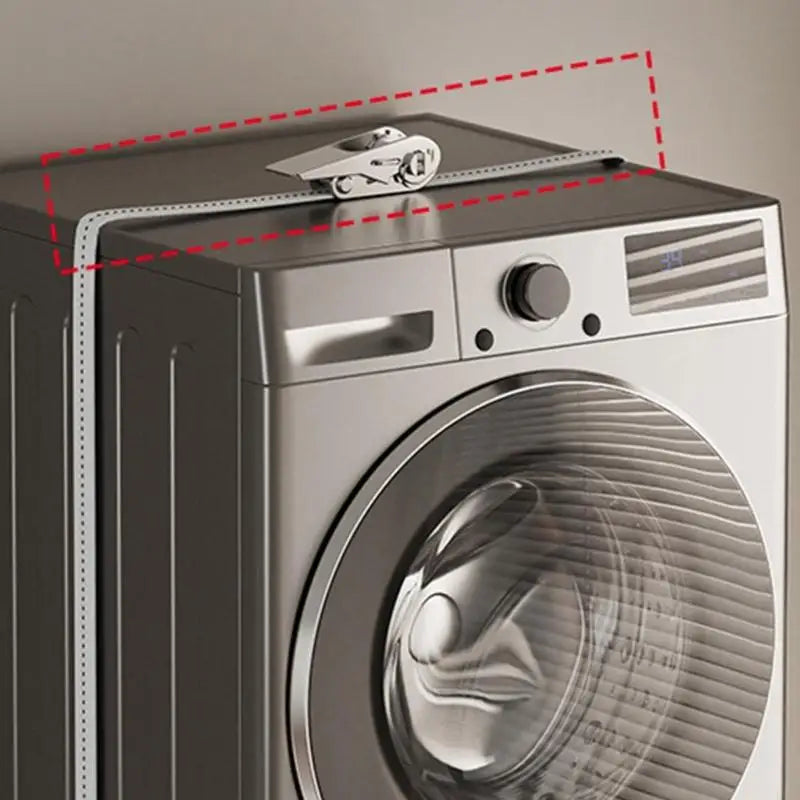 F92f Laundry Room Adjustable Stacking Washer Dryer Extendable
