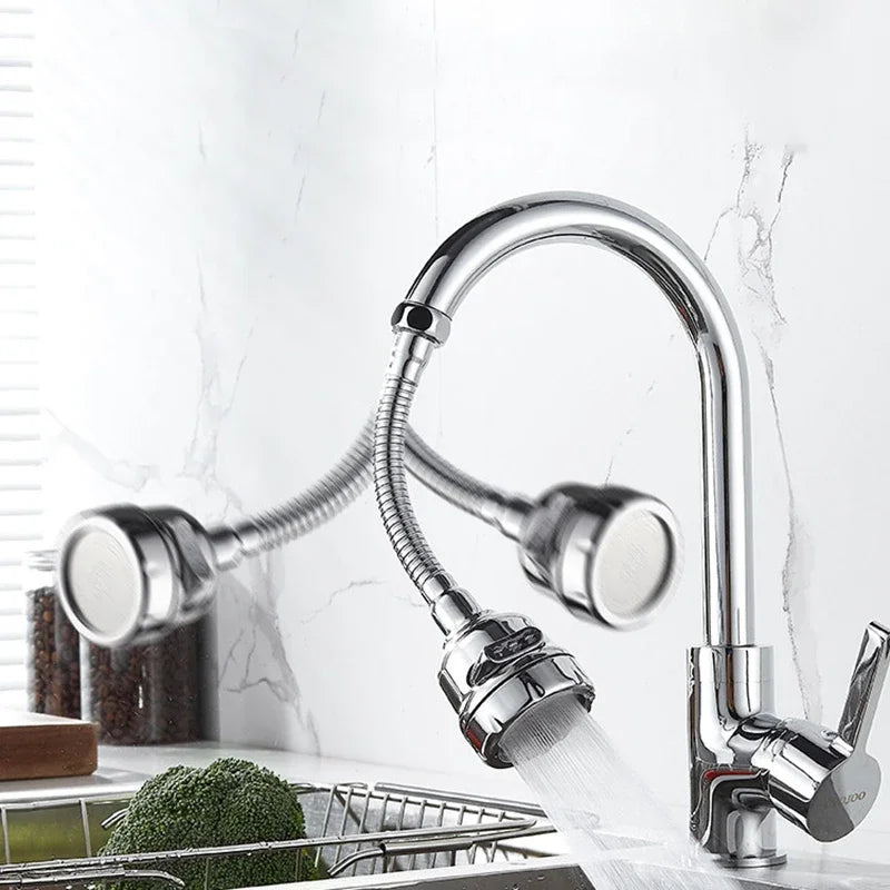 Modes 360 Rotatable Bubbler High Pressure Faucet Extender
