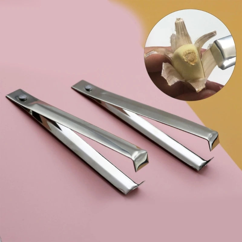 5/1pcs Garlic Peeling Stainless Steel Peeling Garlic Clips