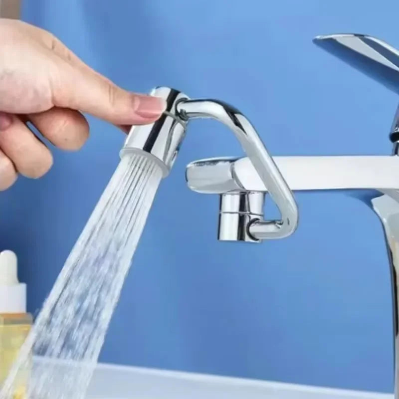 2/1pcs 1080 Degree Swivel Stainless Steel Faucet Extender