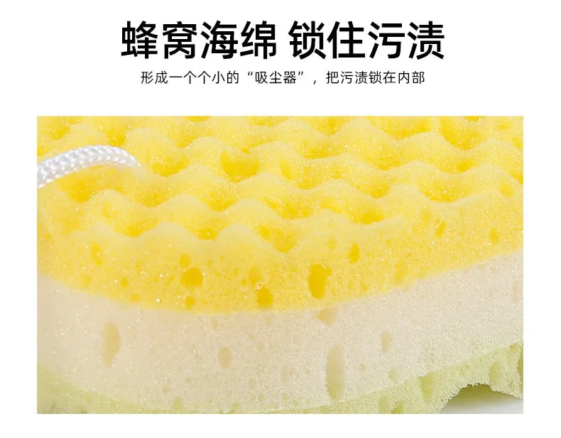 Three-Layer Seaweed Sponge Bath Sponge Adults Bath Ball