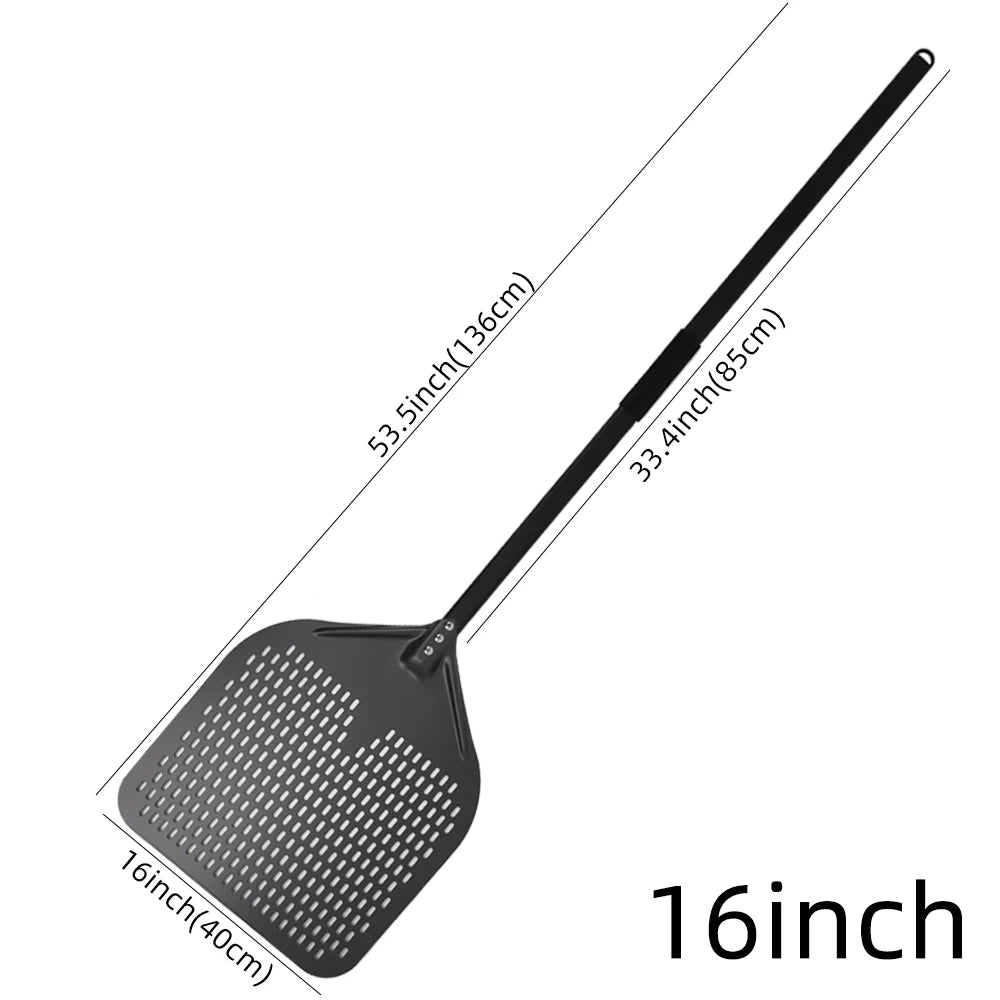 15 16 Inch Big Pizza Peel Perforated Shovel