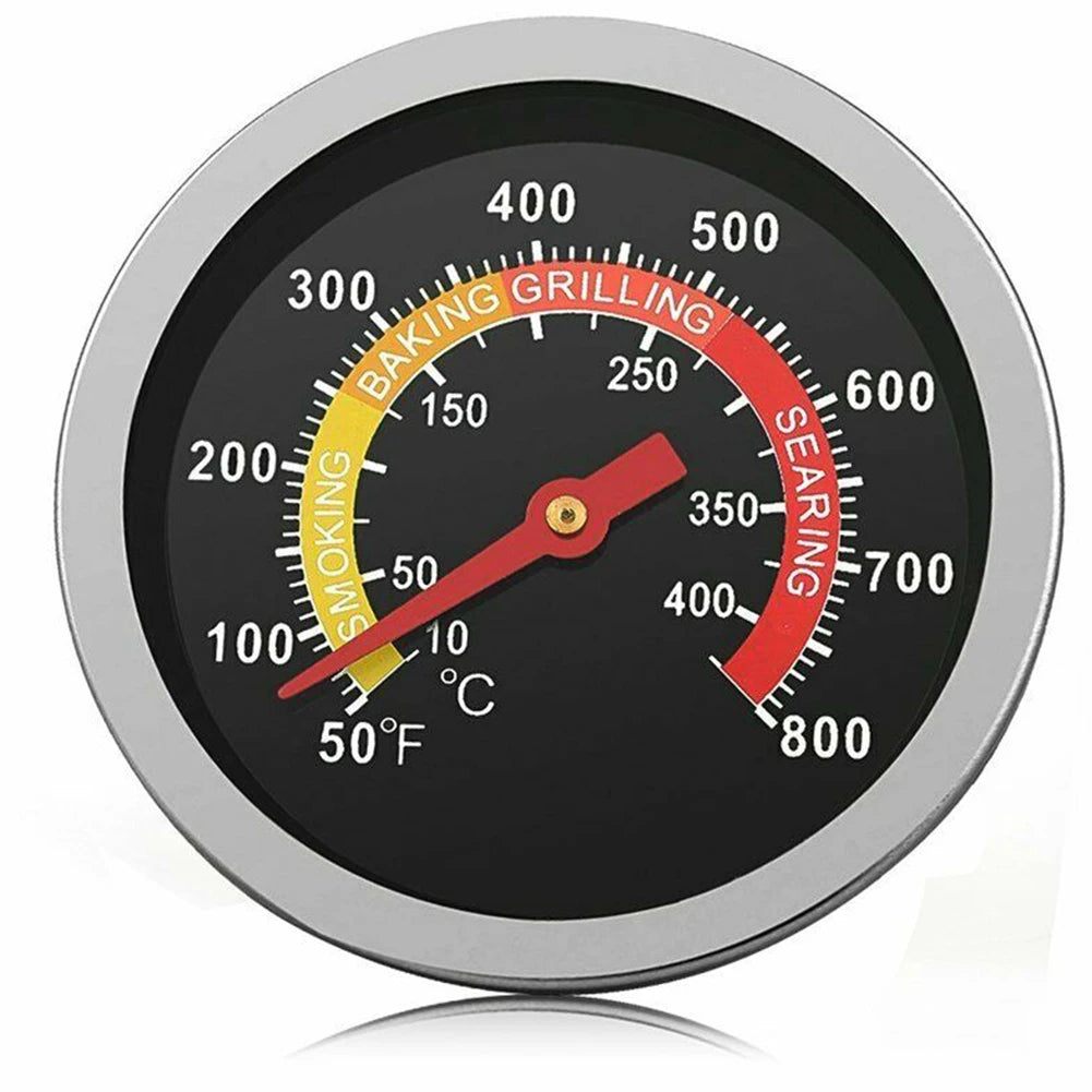 1pc Barbecue Thermometer Oven Temp Gauge 10 400