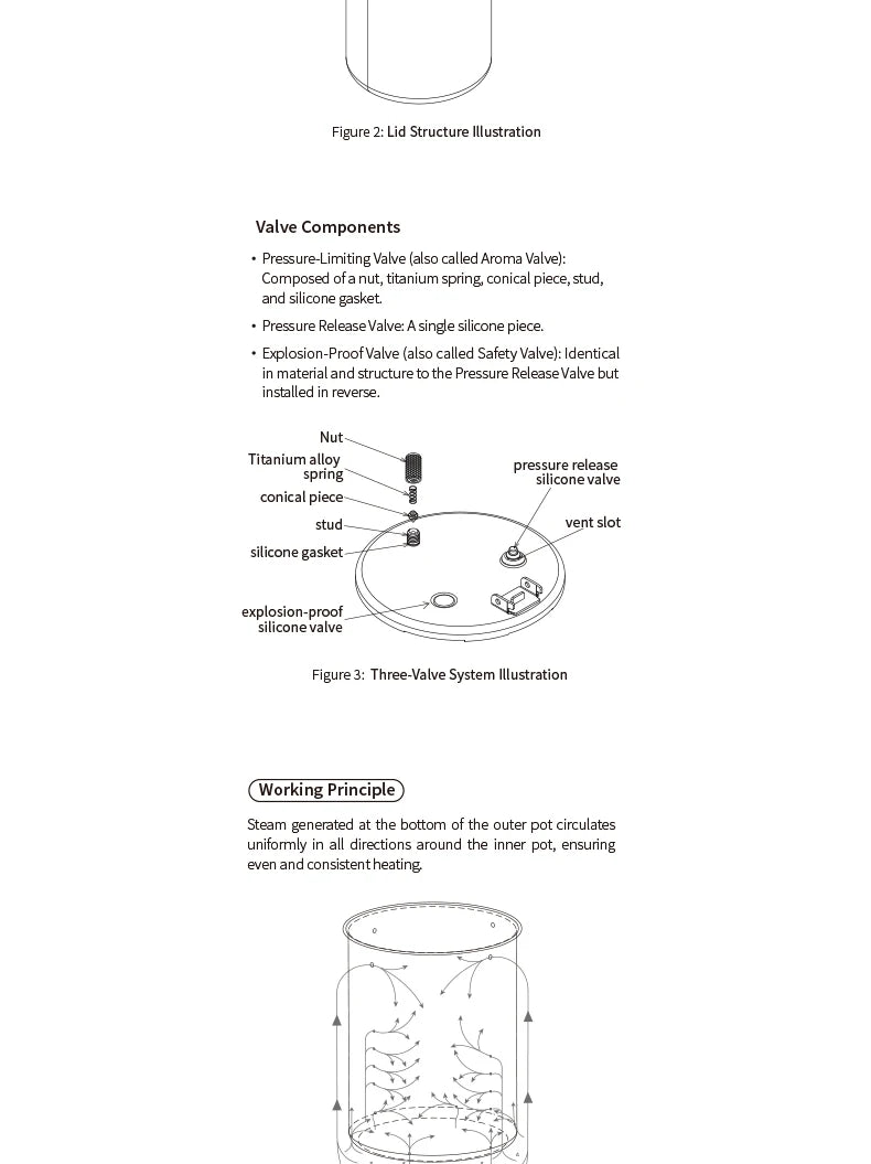 Keith Pure Titanium Outdoor Pressure Cooker Pot -