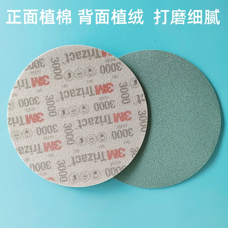 3m Trizact Pyramid Sponge Sandpaper Disc P3000 P5000