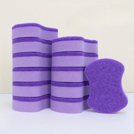 12pcs Dishwashing Sponges Cleaning Scrub Sponges Heavy Duty