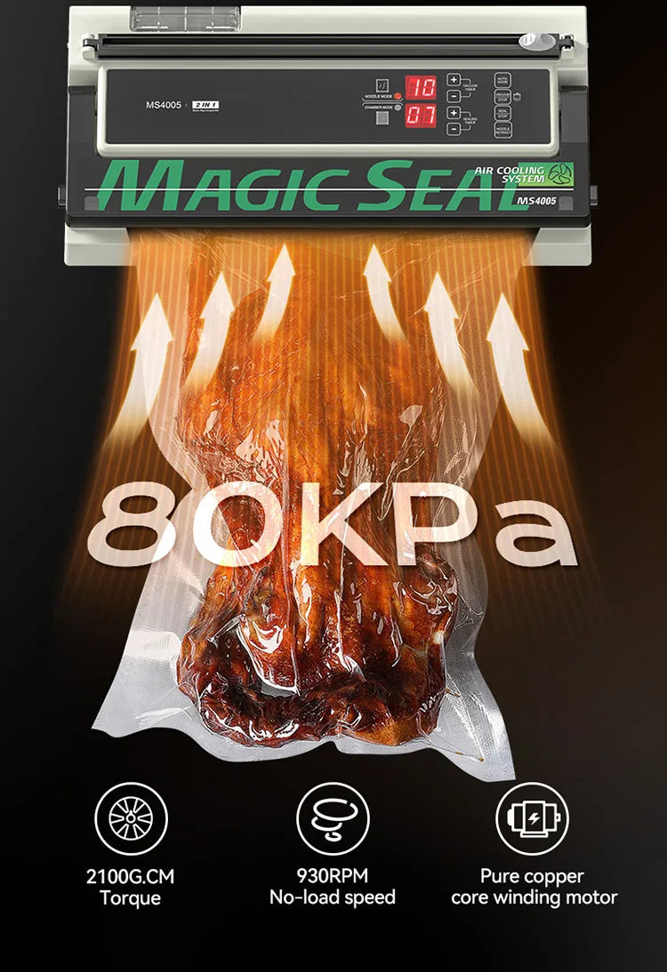 Vacuum Sealer Magic Seal Ms4005 Packaging Machine Plastic