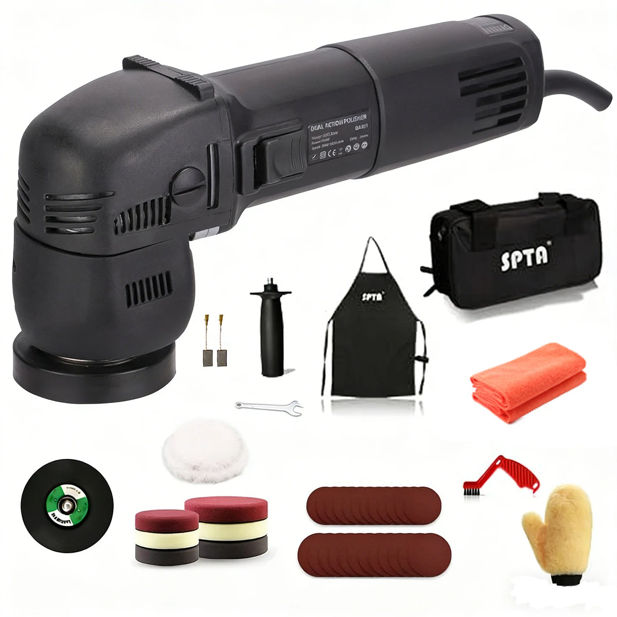 Spta Dual Action Inch 10mm Orbit Polisher Buffer