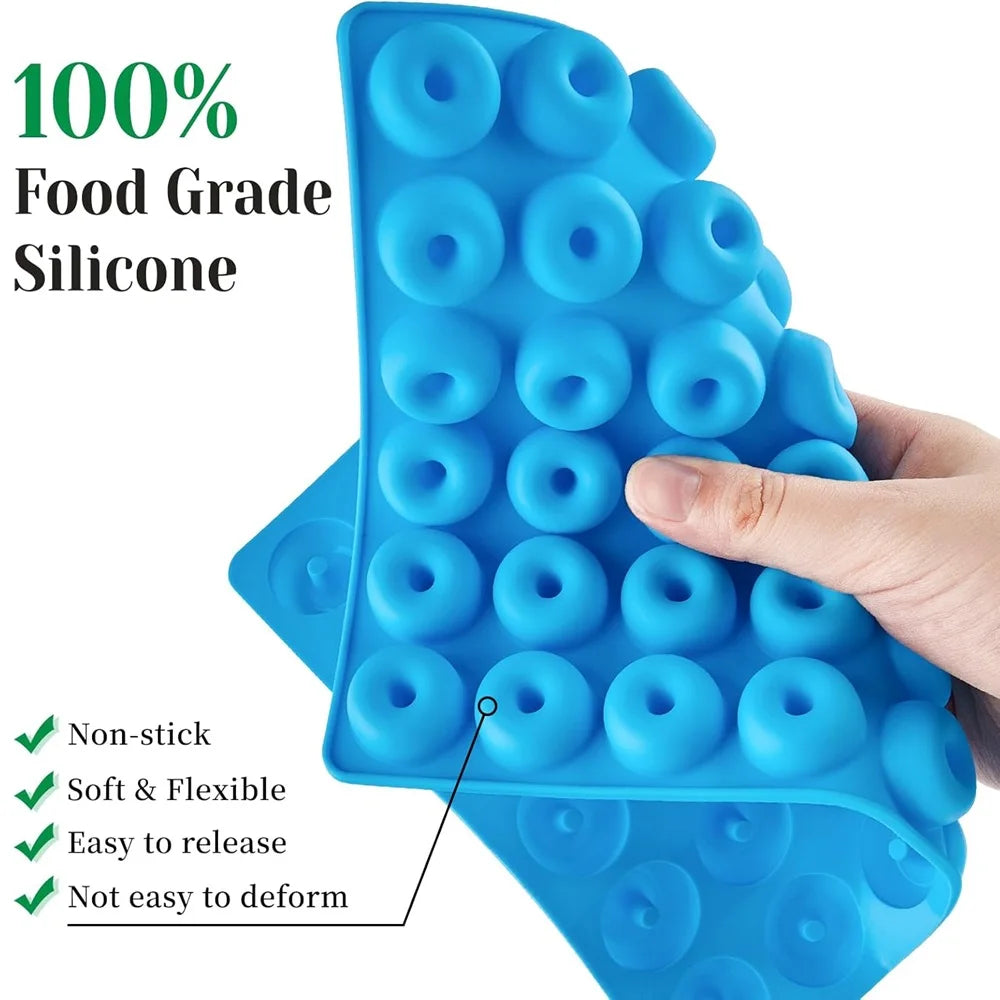 6pcs Candy Silicone Moulds Dropper Candy Gummy Molds