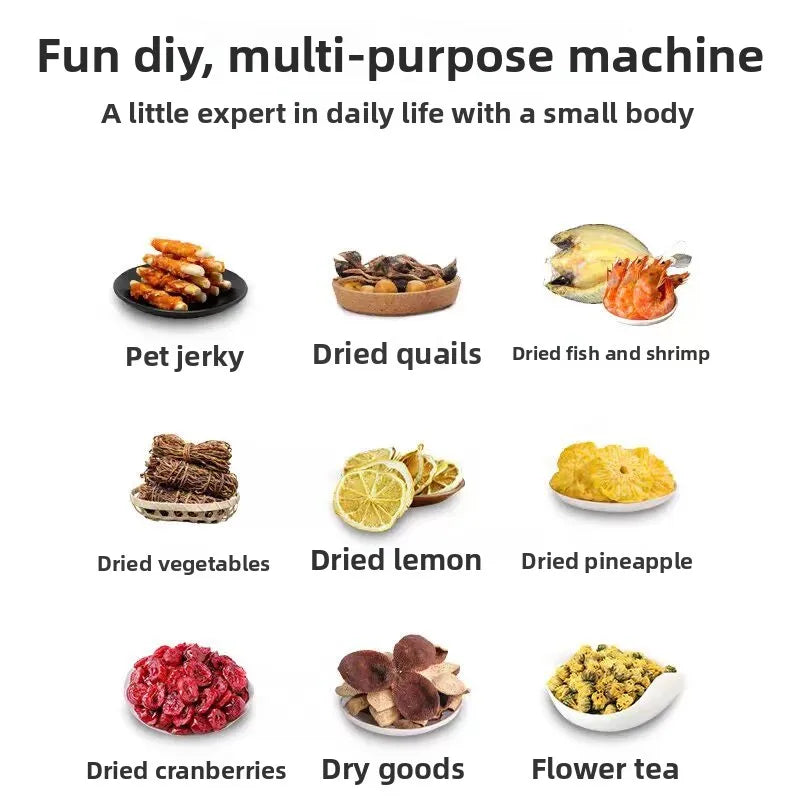 4-Layer Food Dehydrator Machine 400w Stainless Steel Drying