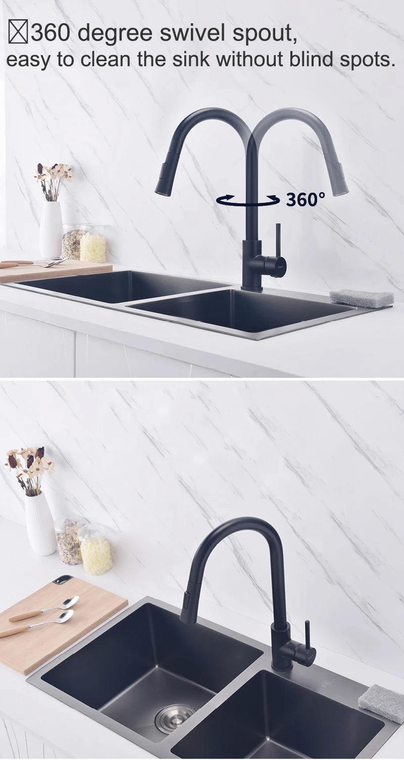 Smart Touch On Faucets 304 Stainless Steel Cold