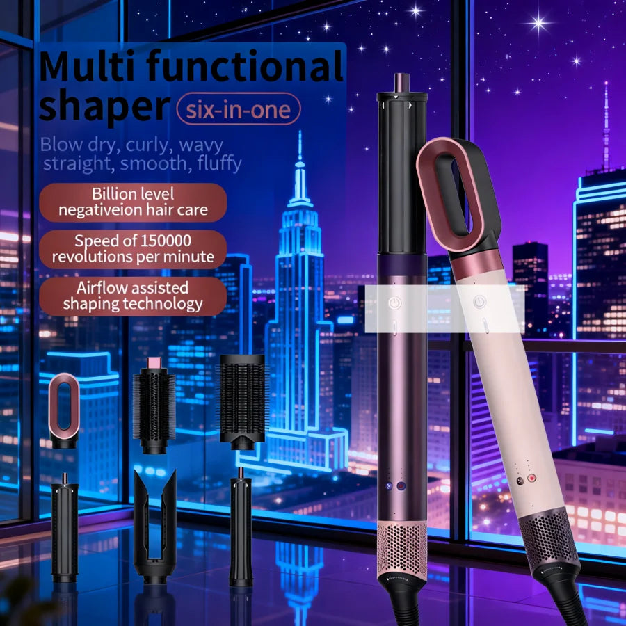 220v In Hair Styler & Hairdryer Brush 1700w