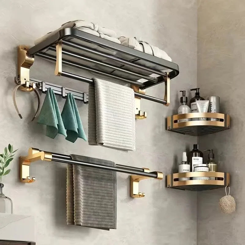 Bathroom Holder Toilet Paper Holder Towel Rack Toilet