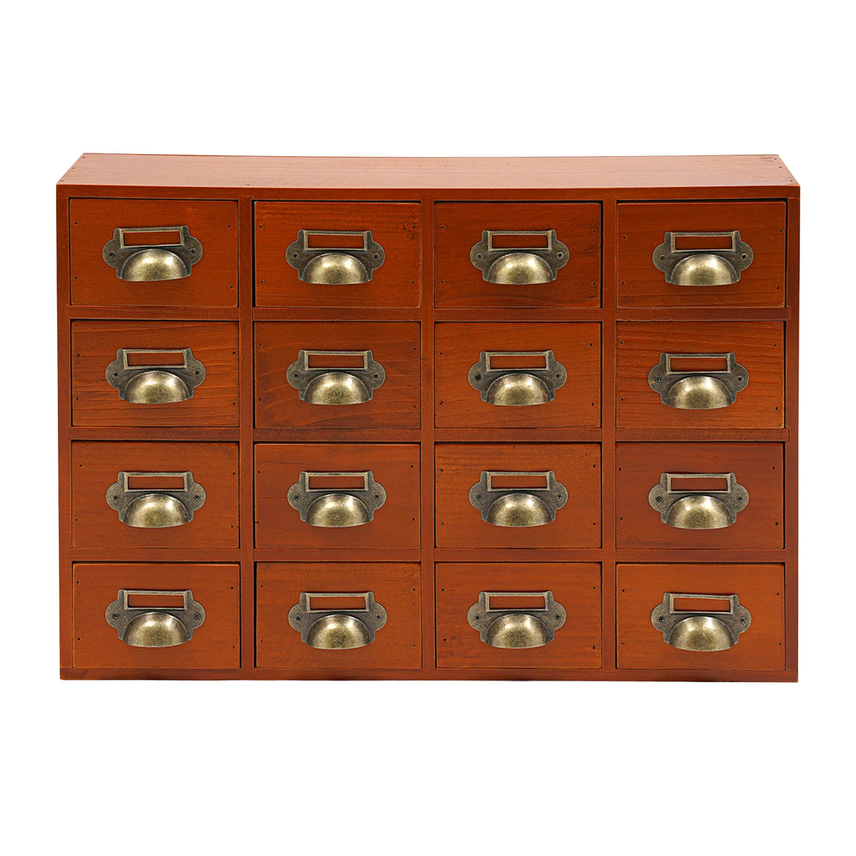 16 Drawers Storage Cabinet Apothecary Chests Cabinets Herb