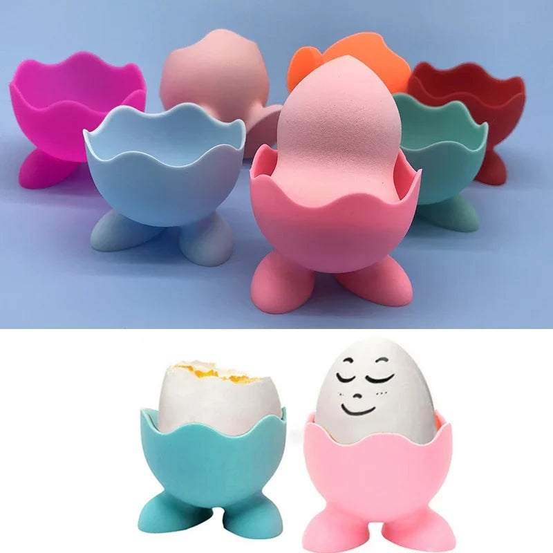 Breakfast Cooking Silicone Eggcup Egg Holder Boiler Egg