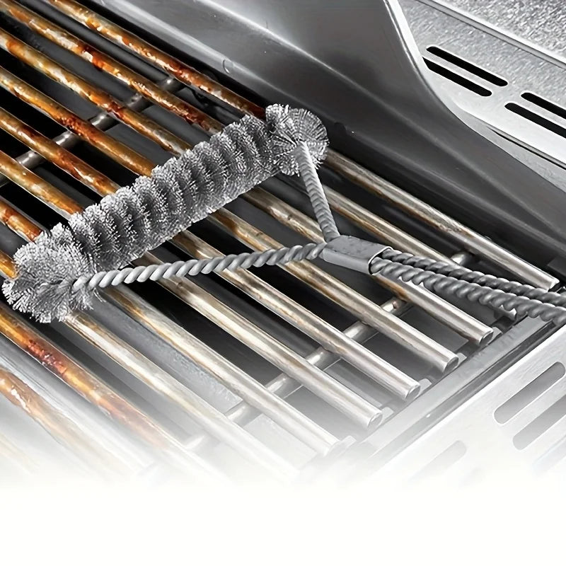 Bbq Grill Cleaning Brush Stainless Steel Wire Bristle