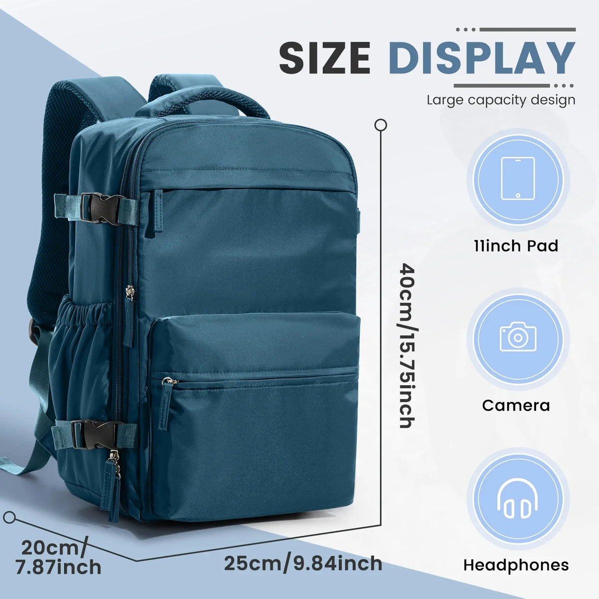Ryanair 40x20x25 Cabin Bag Men Air Vacuum Compression