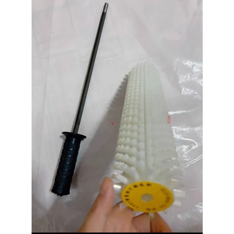 Ski Waxing Brush Roller Polishing Brush Nylon Horse