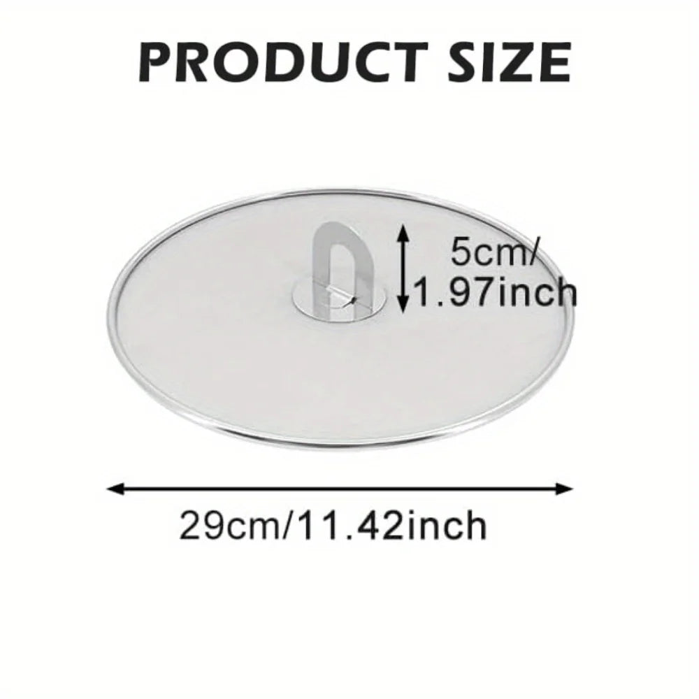 1/3pcs Splatter Screen Frying Pan Cooking Stainless Steels