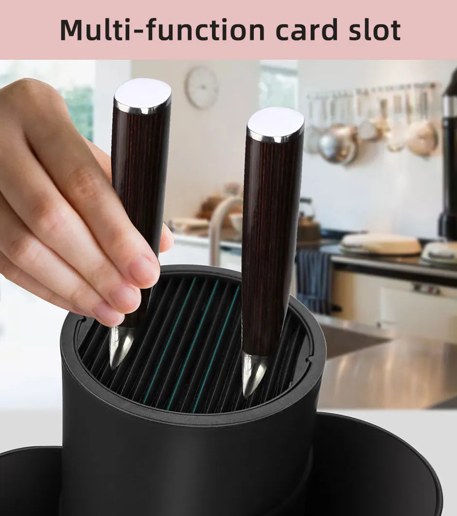 Knife Holder Multi-Function Utensil Stand Knife Block Pp