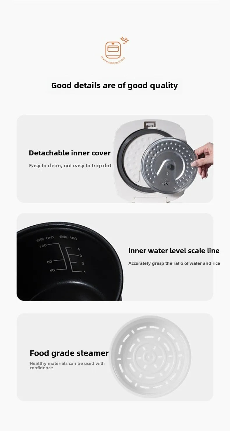 Multicooker Electric Rice Cooker 110v 220v Non-Stick Pot