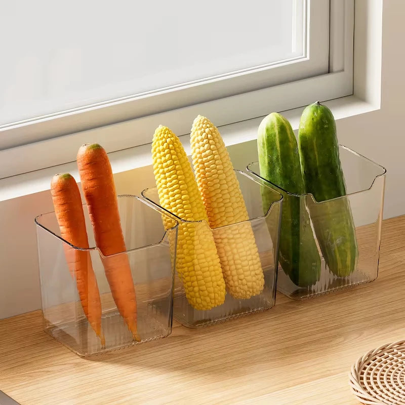 3pcs Fridge Organizer - Refrigerator Side Door Storage