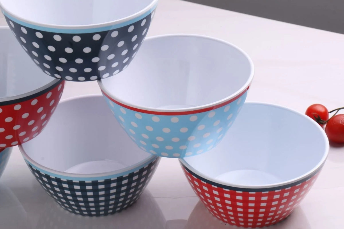 9in Imitation Porcelain Dinner Plate Serving Cake Tray