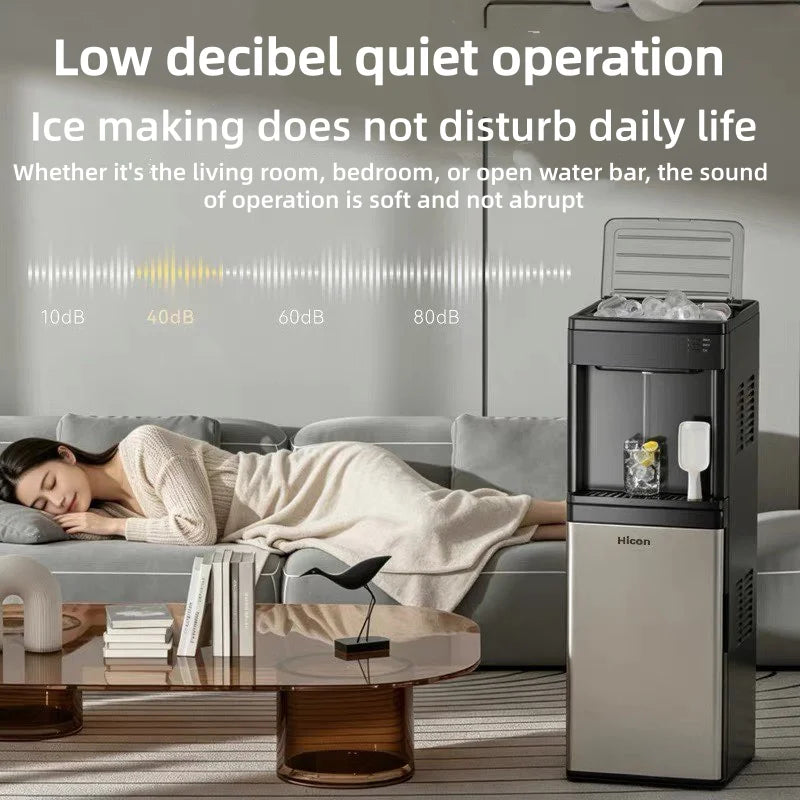 Ice Maker & Water Dispenser Combo Countertop Ice