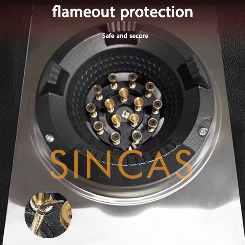 Fierce Fire Stove Commercial Liquefied Gas Stove Single-Burner