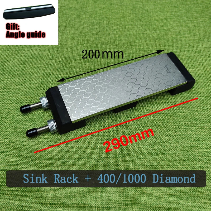Video 1pcs 400 1000 Double Side Grit Diamond