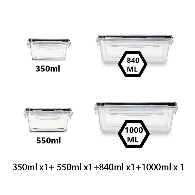 Food Containers Airtight Lids Sturdy Leakproof & Bpa
