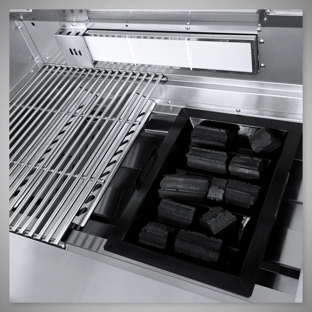 Premium 304 Stainless Steel Outdoor Grill Built-In Tabletop