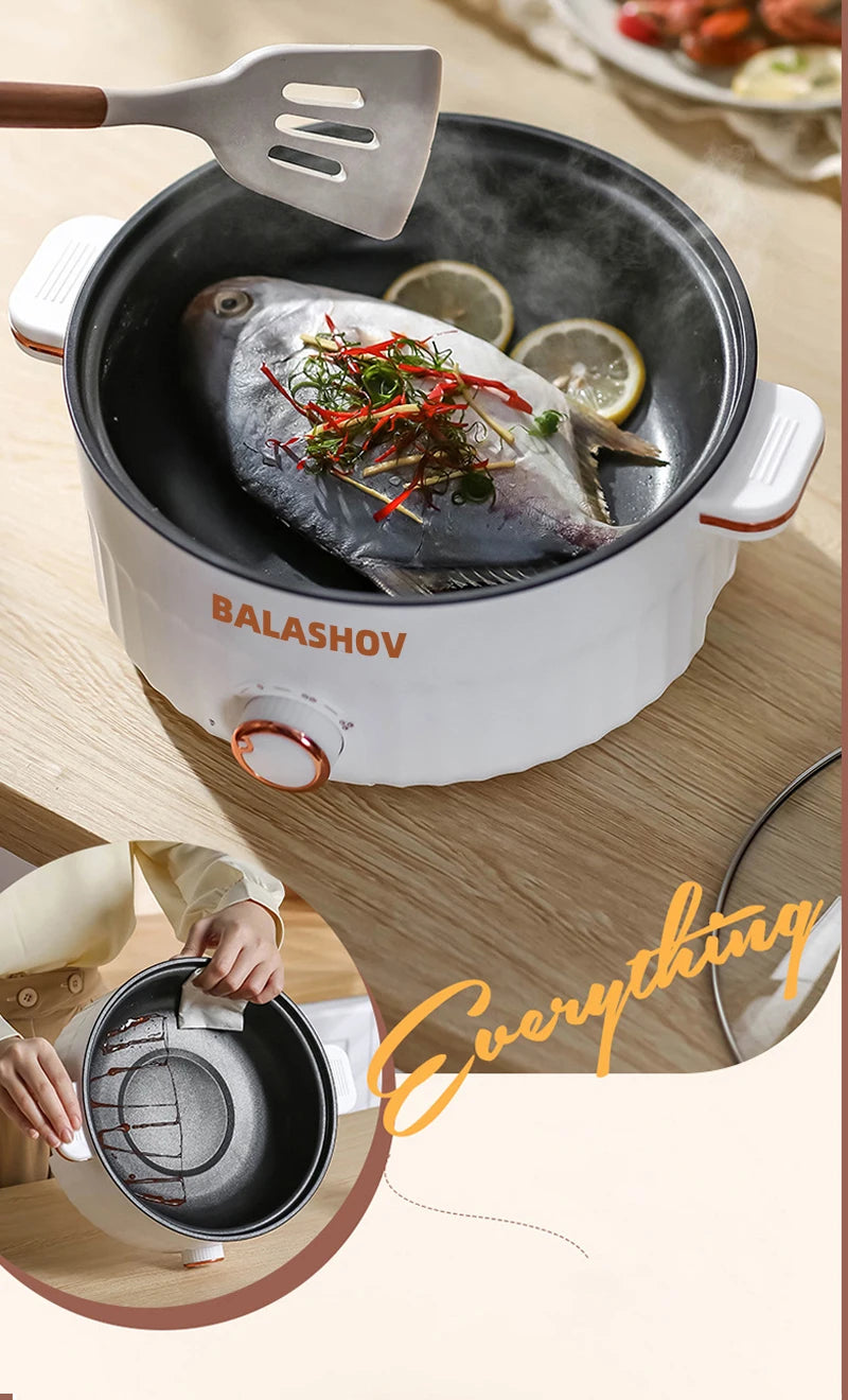 5l/3l Electric Rice Cooker Double Layer Pan Non-Stick