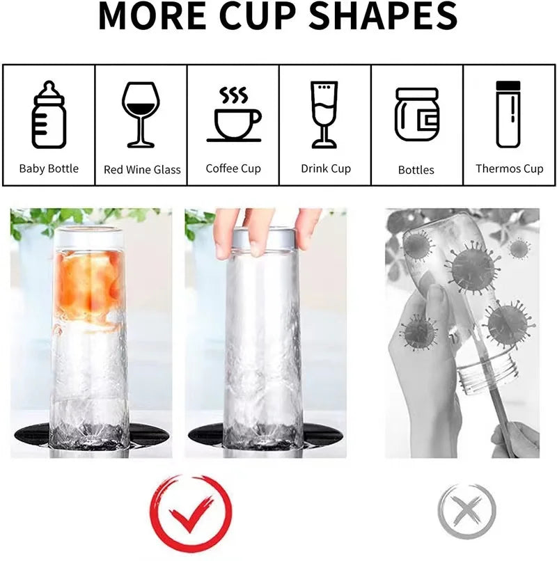 High Pressure Faucet Glass Rinser Automatic Glass Cup