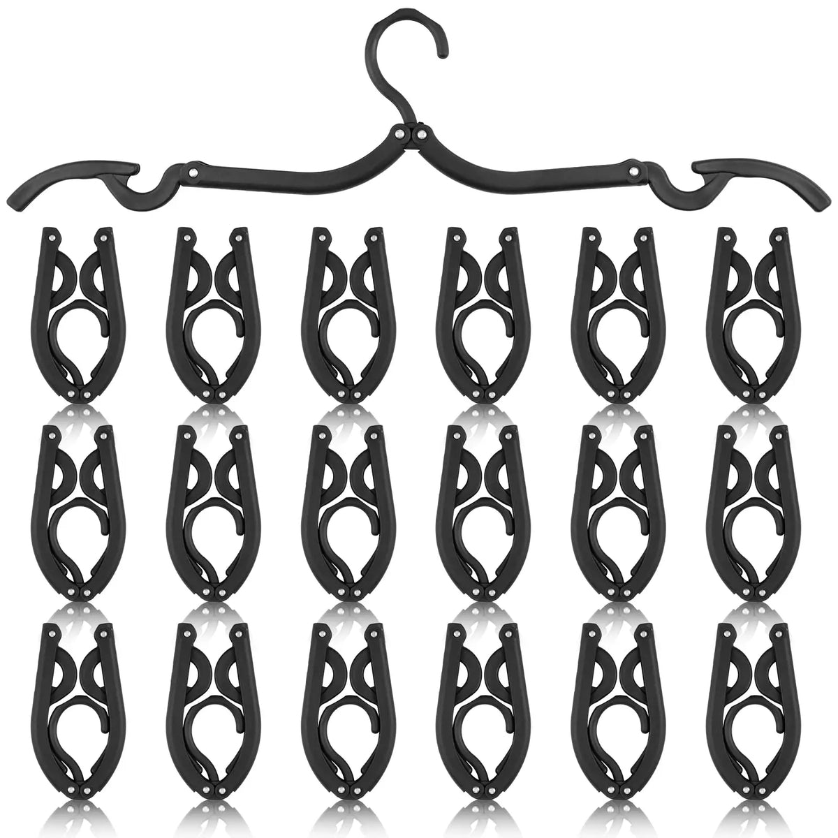 Folding Clothes Hangers Travel Cruise Ship Essentials Drying