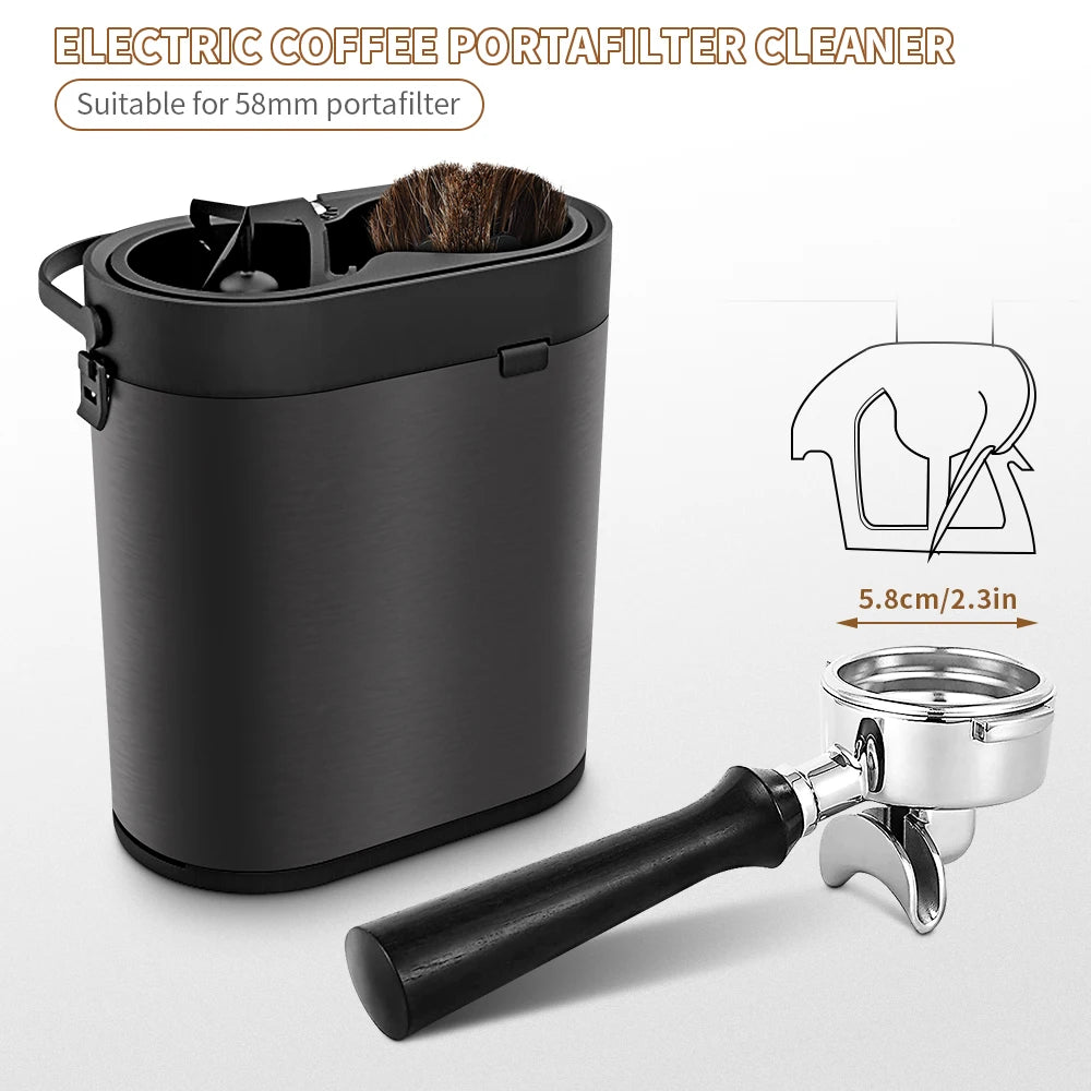 Cafemasy Electric Coffee Portafilter Cleaner Automatic Coffee