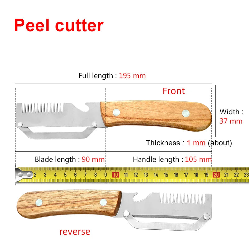 Stainless Steel Peeler Cutter Vegetables Fruit Potato Peeler
