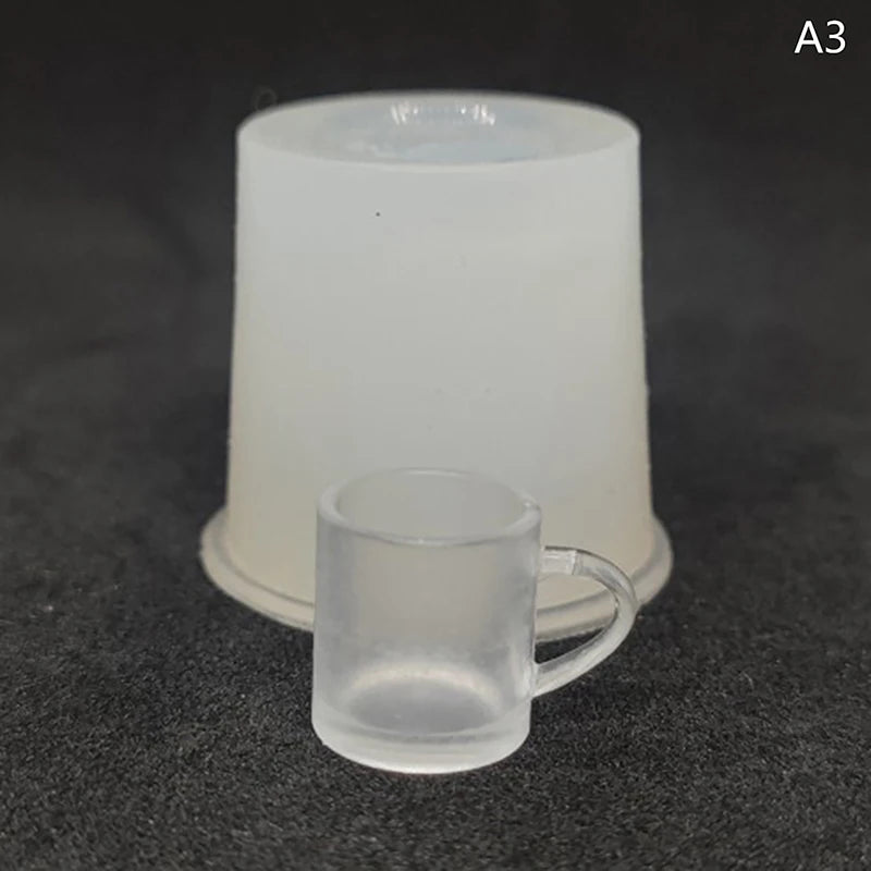 Dollhouse Baking Tray/Storage Tank/Mug Silicone Mold Dollhouse
