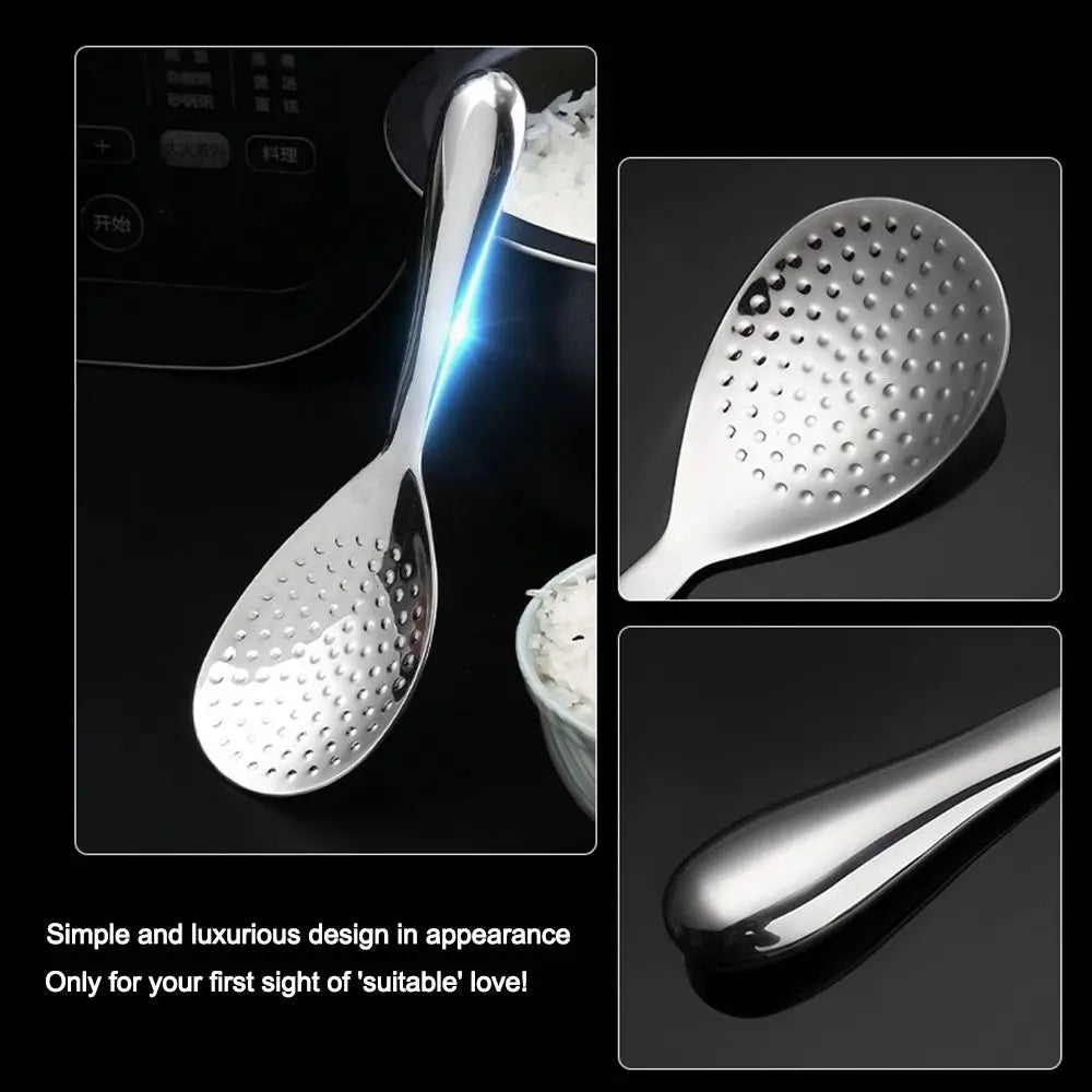 Stainless Steel Rice Spoon Rice Shovel Thickened Non-Stick