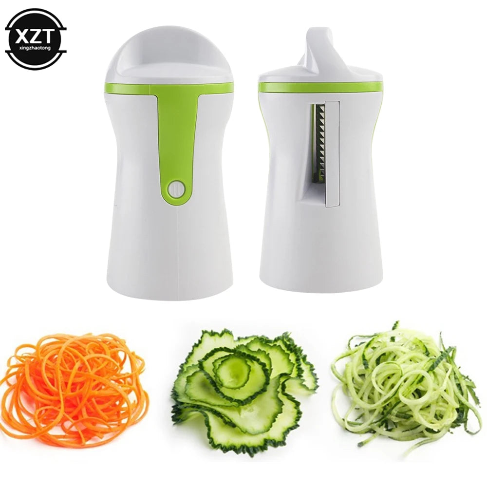 1pc Blades Vegetable Spiralizer Slicer Twister Handheld Spiral