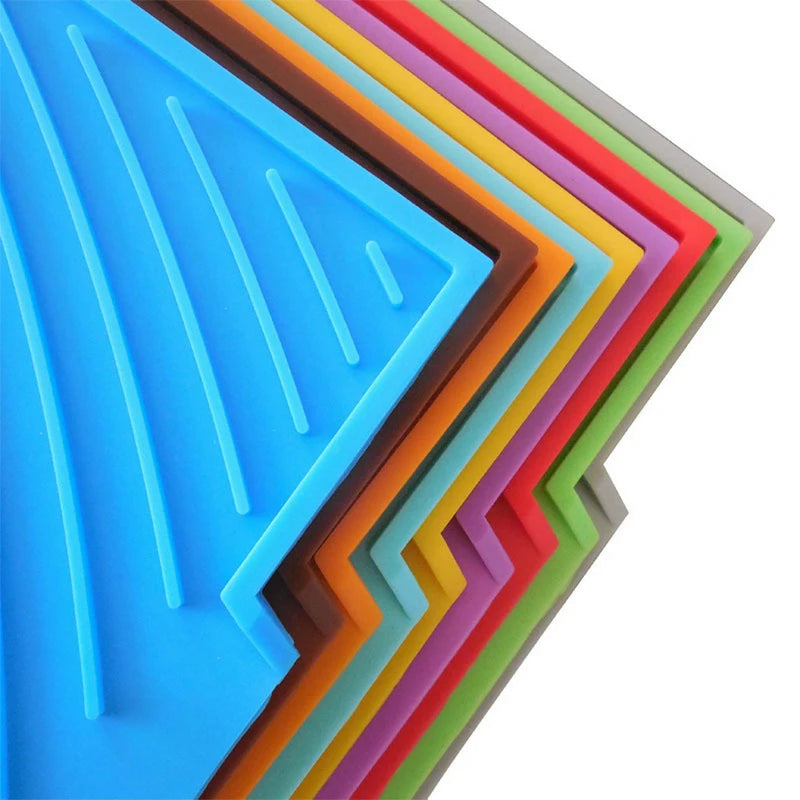 Silicone Draining Board Mat Dish Drying Mat Draining
