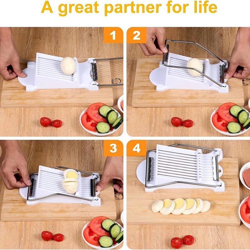 Slicer Multipurpose Luncheon Meat Slicer Stainless Steel Wire