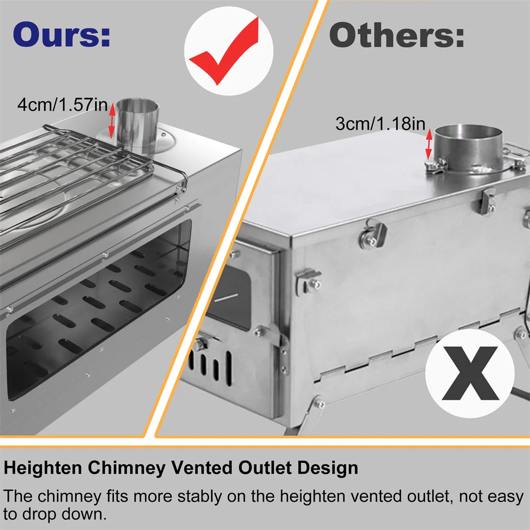 Tent Stove Unho Wood Burning Stove Wood Stove
